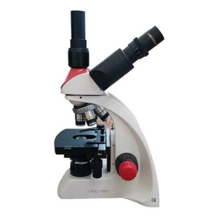 VELAB LABO100T BIOLOGICAL ACHROMATIC TRINOCULAR MICROSCOPE
