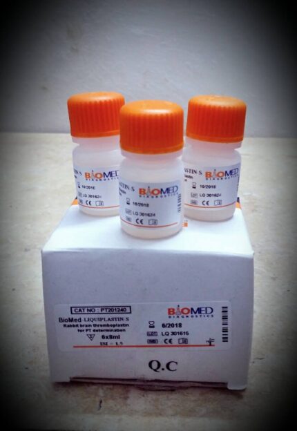 Liquiplastin S for P.T determination 6 x 8 ml