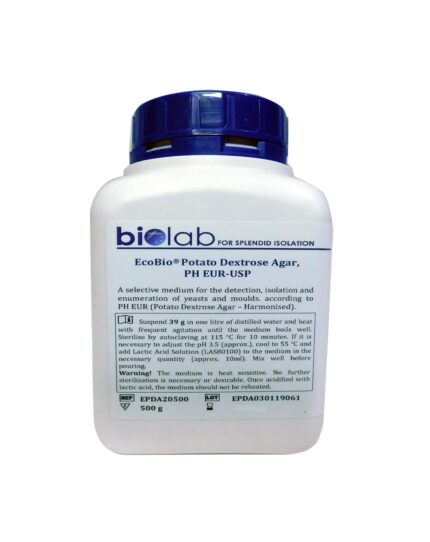 Potato Dextrose Agar 500gm Biolab