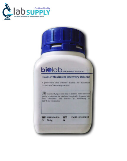 EcoBio Maximum Recovery Diluent 500gm Biolab / أوروبي-بايولاب