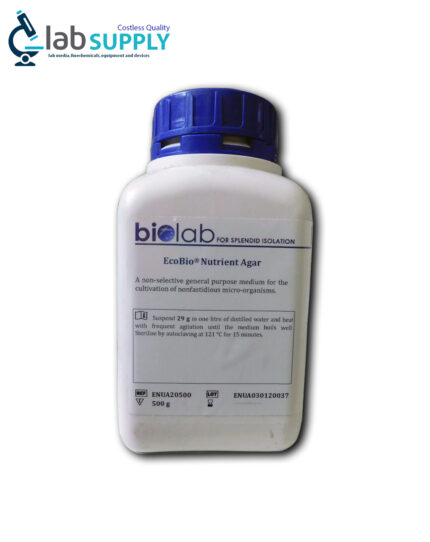 Nutrient Agar 500gm Biolab / بايولاب-أوروبي
