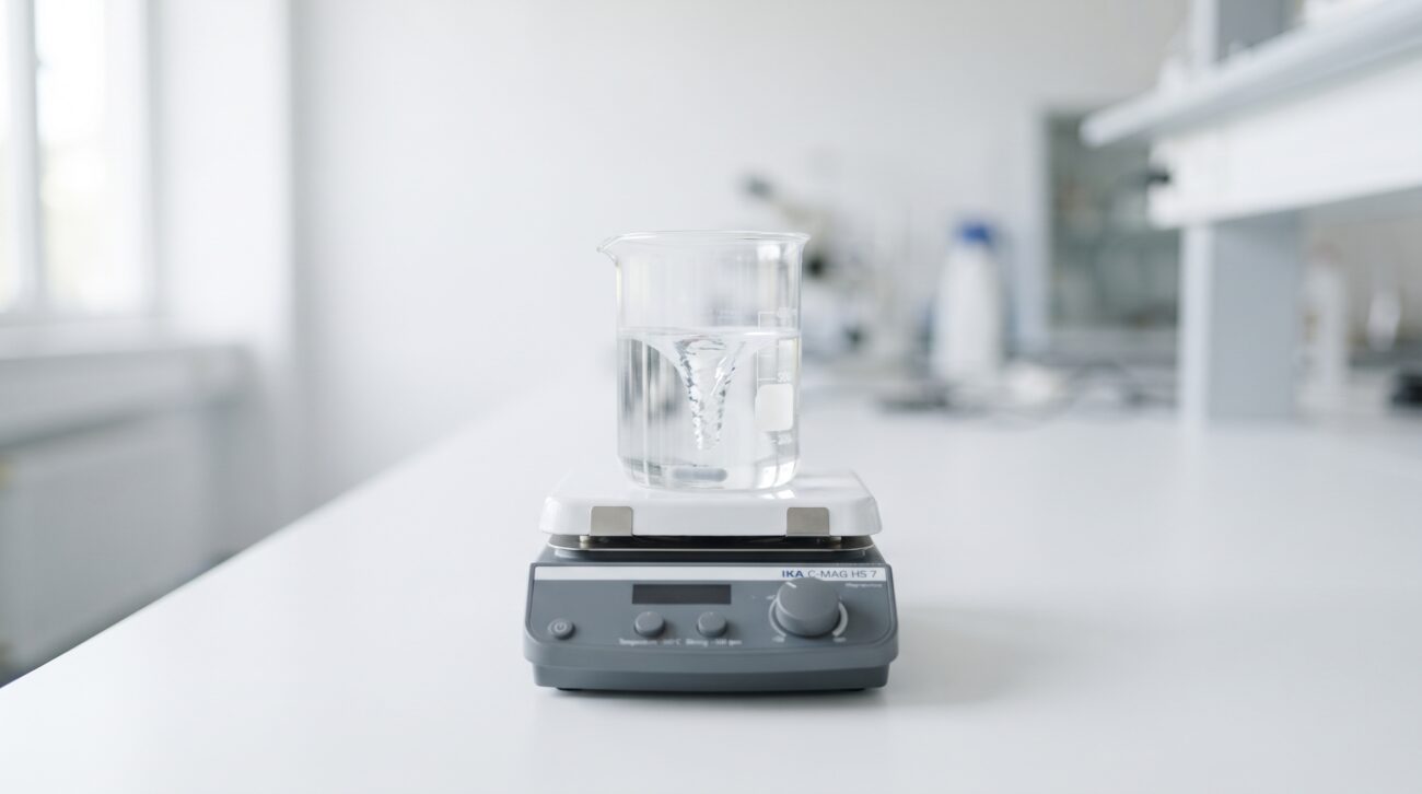 Hot plate with magnetic stirrer: 7 نصائح مميزة قبل الشراء يُعد Hot plate with magnetic stirrer من الأجهزة التي توفر المساحة والوقت في المعمل، وفي Lab Supply Egypt (labsupplyegypt.com) نساعد الجامعات والمصانع والمستشفيات ومراكز الأبحاث على اختيار أجهزة تناسب طبيعة عملها. في هذا المقال نشرح ما هو Hot plate with magnetic stirrer، وكيف يعمل، وكيف تختار الطراز الأنسب وتستخدمه بأمان. ما هو Hot plate with magnetic stirrer؟ Hot plate with magnetic stirrer هو جهاز يجمع في وحدة واحدة سطح تسخين كهربائيًا ومحركًا مغناطيسيًا لتحريك السوائل. يوضع الكأس أو الدورق فوق السطح، ويوضع بداخله مغناطيس صغير مغلف بمادة خاملة. وأثناء التسخين يدور المغناطيس ويخلط المحلول بانتظام. والميزة الأساسية أنك لا تحتاج إلى جهازين منفصلين. فالحرارة تتوزع بشكل متساوٍ داخل السائل، ويقل خطر السخونة الموضعية التي قد تتلف العينة أو تسبب غليانًا مفاجئًا. كيف يعمل Hot plate with magnetic stirrer؟ يحتوي الجهاز على عنصر تسخين أسفل السطح، ومغناطيس دوار يحركه محرك كهربائي. عندما يدور المغناطيس السفلي يتحرك المغناطيس الصغير داخل الوعاء معه. وتضبط الحرارة والسرعة بمفتاحين دوارين أو بأزرار رقمية، كلٌ على حدة، فتتحكم في الاثنين بشكل مستقل. وفي بعض الطرازات يتصل Hot plate with magnetic stirrer بمجس حراري يوضع داخل السائل، فيثبت الحرارة عند القيمة المطلوبة بدقة أعلى من قياس السطح. أين يُستخدم هذا الجهاز؟ تستخدمه الجامعات في التجارب العملية لطلاب الكيمياء والصيدلة والأحياء. وتعتمد عليه المعامل الطبية والبيئية في تحضير الكواشف والعينات. وفي المصانع الدوائية والغذائية ومستحضرات التجميل يُستخدم في تجارب التركيبات الصغيرة قبل الإنتاج الكبير. كما يفيد في إذابة المواد الصلبة وتحضير المحاليل الساخنة وتفاعلات التحريك المستمر. أنواع Hot plate with magnetic stirrer لا تحتاج كل المعامل إلى الطراز نفسه، وهذه أشهر الأنواع: طراز بمفاتيح دوارة هذا النوع من Hot plate with magnetic stirrer بسيط واقتصادي. يناسب الأعمال التعليمية والروتينية التي لا تتطلب دقة عالية في ضبط الحرارة والسرعة. طراز بشاشة رقمية يعرض الحرارة والسرعة المطلوبة والفعلية، ويسمح بضبط دقيق. وهو مناسب للأبحاث التي تحتاج إلى نتائج قابلة للتكرار. طراز بسطح سيراميك أو ألومنيوم سطح السيراميك يقاوم المواد الكيميائية والتآكل. أما الألومنيوم فينقل الحرارة بسرعة، لكنه يحتاج إلى عناية أكبر مع الأحماض القوية. كيف تختار Hot plate with magnetic stirrer؟ 7 نصائح عملية اتبع هذه النصائح السبع لتتخذ قرارًا واثقًا: حدد السعة المطلوبة: اختر جهازًا يناسب أحجام الأوعية التي تستخدمها، فبعض الطرازات تحرك لترًا واحدًا وأخرى عدة لترات. راجع الحرارة القصوى: تتراوح في أغلب الأجهزة بين 300 و500 درجة مئوية، فاختر ما يناسب تجاربك. اختر مادة السطح: سيراميك للمواد الكيميائية القوية، وألومنيوم للاستخدام العام السريع. افحص نطاق السرعة: تأكد أن Hot plate with magnetic stirrer يغطي السرعات المنخفضة والعالية التي تحتاجها. اختر نوع التحكم: المفاتيح الدوارة للأعمال البسيطة، والشاشة الرقمية للدقة الأعلى. تأكد من عناصر الأمان: ابحث عن مؤشر لسخونة السطح وحماية من ارتفاع الحرارة الزائد. اشترِ من مورد موثوق: مثل Lab Supply Egypt، حيث تجد منتجات أصلية ودعمًا فنيًا وخدمة ما بعد البيع. طريقة تشغيل Hot plate with magnetic stirrer بأمان ضع الجهاز على سطح ثابت وجاف، بعيدًا عن المواد القابلة للاشتعال وعن حافة الطاولة. ثم اتبع الخطوات التالية: ضع المغناطيس الصغير داخل الوعاء قبل صب المحلول. ضع الوعاء في منتصف السطح تمامًا، واستخدم زجاجًا مقاومًا للحرارة. شغّل التحريك أولًا على أقل سرعة، ثم ارفعها تدريجيًا. ابدأ التسخين بحرارة منخفضة وارفعها خطوة بخطوة. لا تترك Hot plate with magnetic stirrer دون مراقبة أثناء التسخين. عند الانتهاء، أعد الحرارة والسرعة إلى الصفر، وانتظر حتى يبرد السطح قبل لمسه. صيانة وتنظيف Hot plate with magnetic stirrer افصل الكهرباء وانتظر حتى يبرد الجهاز تمامًا، ثم امسح السطح بقطعة قماش مبللة قليلًا. أزل أي انسكاب فورًا حتى لا يتحول إلى بقع صعبة الإزالة عند التسخين التالي. ولا تغمر الجهاز في الماء أبدًا. اغسل المغناطيس الصغير بعد كل تجربة وافحص غلافه، فإذا تشقق فاستبدله. وافحص سلك الكهرباء بشكل دوري، وتوقف عن الاستخدام عند ملاحظة اهتزاز غير عادي أو رائحة احتراق. ويُنصح بفحص فني سنوي للتأكد من دقة الحرارة والسرعة. أخطاء شائعة يجب تجنبها من أكثر الأخطاء شيوعًا تشغيل Hot plate with magnetic stirrer على أعلى سرعة وحرارة منذ البداية، فيتقافز المغناطيس وقد ينكسر الوعاء. كذلك يخطئ البعض باستخدام وعاء غير مسطح القاعدة، أو بتسخين مذيبات قابلة للاشتعال دون تهوية جيدة أو خزانة أبخرة. وتجنب وضع أوعية فارغة على السطح الساخن لفترات طويلة لأنها تضر بالسطح وتقلل عمر الجهاز. الخلاصة يبقى Hot plate with magnetic stirrer خيارًا عمليًا يوفر المساحة والوقت ويزيد الدقة في تحضير المحاليل الساخنة. اختر الطراز حسب السعة والحرارة المطلوبة ونوع السطح، والتزم بقواعد التشغيل والصيانة، وستحصل على نتائج تثق بها. استعرض الأجهزة المتاحة لدى Lab Supply Egypt واحصل على استشارة متخصصة لاختيار الجهاز الأنسب. الأسئلة الشائعة 1. ما الفرق بين هذا الجهاز والسخان العادي؟ السخان العادي يسخن فقط، أما هذا الجهاز فيجمع التسخين والتحريك المغناطيسي، فيعطي محلولًا أكثر تجانسًا في وقت أقل. 2. هل يمكن استخدام التحريك دون تسخين؟ نعم، فأغلب الطرازات تتيح تشغيل كل وظيفة على حدة، وهذا مناسب للمحاليل الحساسة للحرارة. 3. لماذا يتقافز المغناطيس داخل الوعاء؟ السبب الأشهر رفع السرعة بسرعة كبيرة أو وضع الوعاء بعيدًا عن المنتصف. اخفض السرعة وأعد ضبط مكان الوعاء. 4. ما أقصى حرارة يصل إليها الجهاز؟ تختلف حسب الطراز، وأغلبها بين 300 و500 درجة مئوية. راجع المواصفات قبل الشراء. 5. أين أشتري هذا الجهاز في مصر؟ يمكنك الطلب من Lab Supply Egypt عبر labsupplyegypt.com، حيث تجد أجهزة أصلية واستشارة فنية متخصصة.
