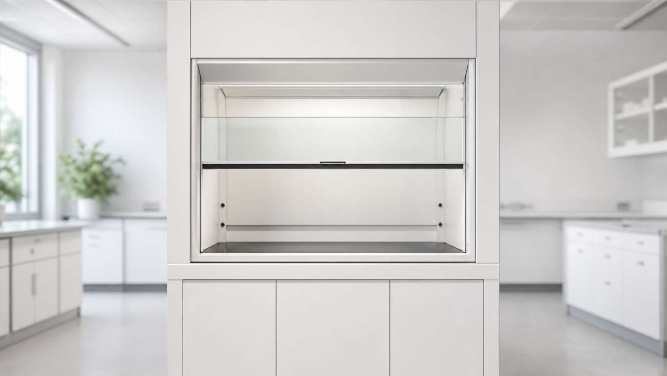 Fume Hood: 6 خطوات فعالة لتشغيل الخزانة المخبرية بأمان